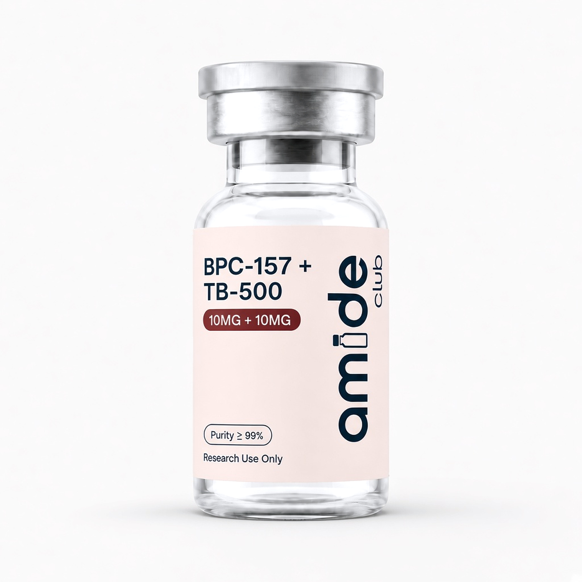 BPC-157 + TB-500 10MG + 10MG clean vial packshot [amide-sync:bpc-157-tb-500:packshot:ec76c829a9656f15]