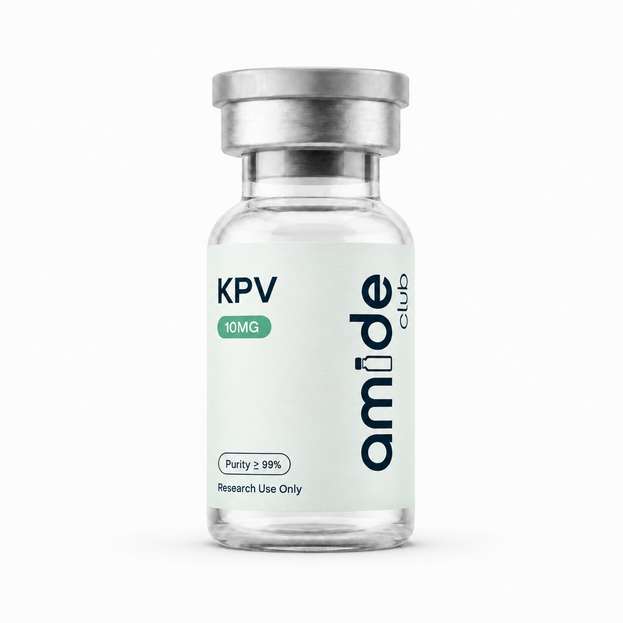 KPV 10MG clean vial packshot [amide-sync:kpv:packshot:ad55eb5e9a3ce9b2]