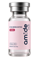 PT-141 (Bremelanotide) 10MG transparent-background vial packshot [amide-sync:pt-141-bremelanotide:cutout:12b13588aa5ddef5]