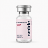 PT-141 (Bremelanotide) 10MG clean vial packshot [amide-sync:pt-141-bremelanotide:packshot:fca4eddd731e3f1a]