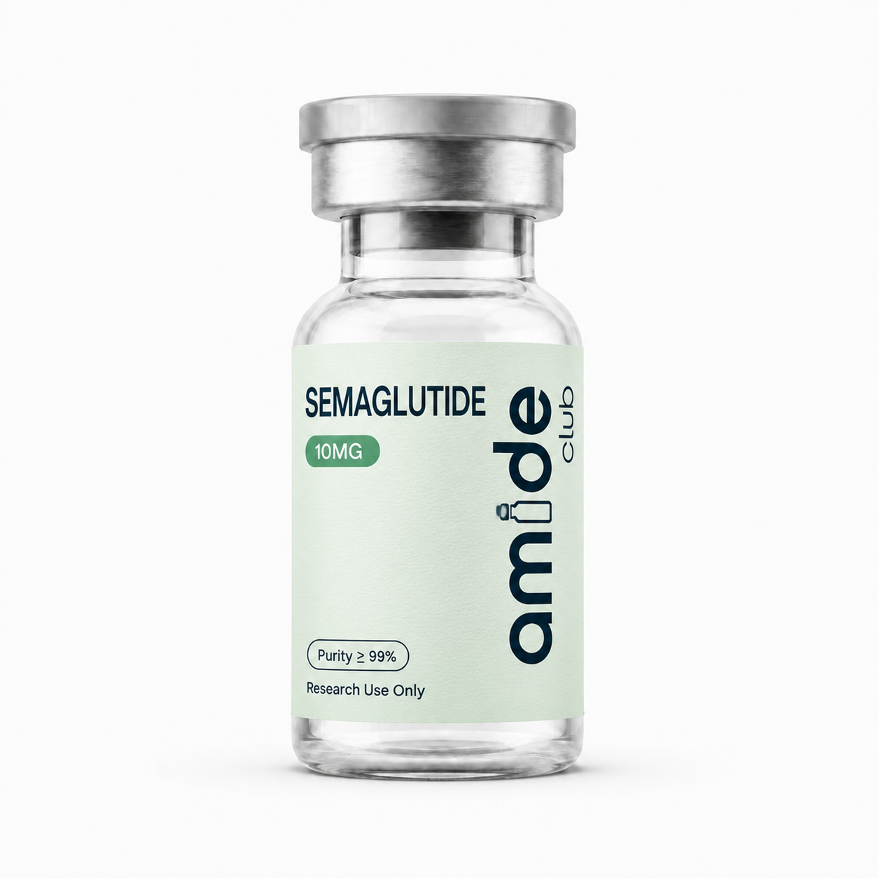 Semaglutide 10MG clean vial packshot [amide-sync:semaglutide:packshot:ef5f5470f84cdd66]