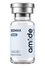 Semax 10MG transparent-background vial packshot [amide-sync:semax:cutout:d7661ee9b122d47e]