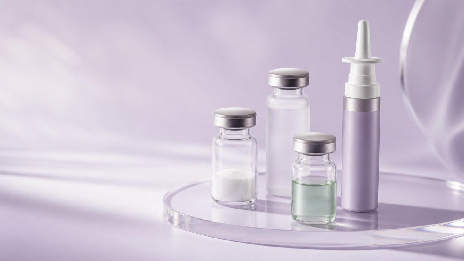 Unbranded laboratory sample containers